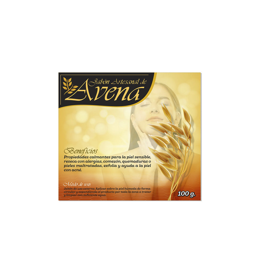 Jabón Artesanal de Avena