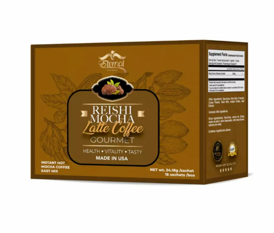 Eternal Reishi Mocha Latte Coffee Gourmet Mushroon Coffee