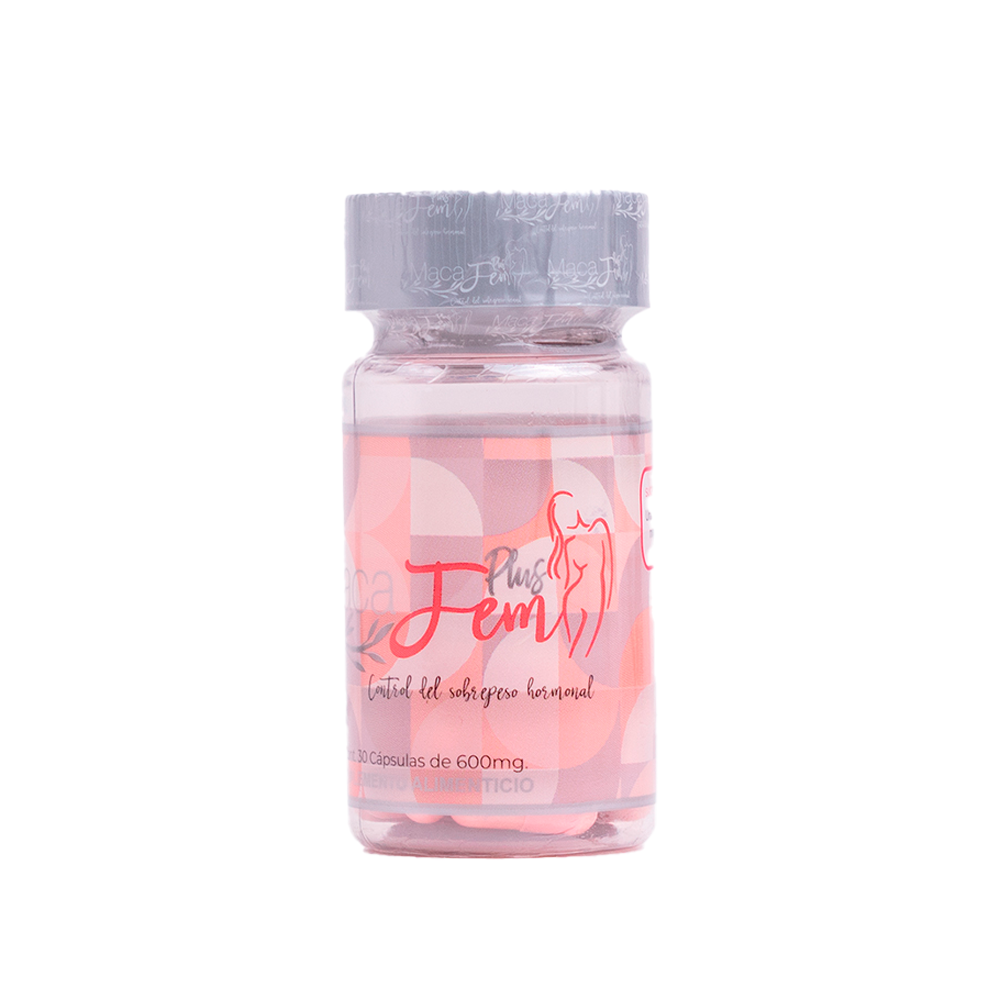 Maca Fem Plus (Bote Plateado)