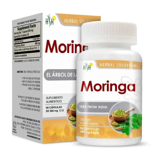 Cápsulas de Moringa